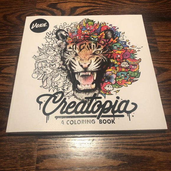 Creatopia Colouring Book - Picture 1 of 6